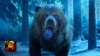 Kraven the Hunter (2024) - A Bear Eats Russell Crowe's Nikolai Kravinoff Scene _ Movieclips