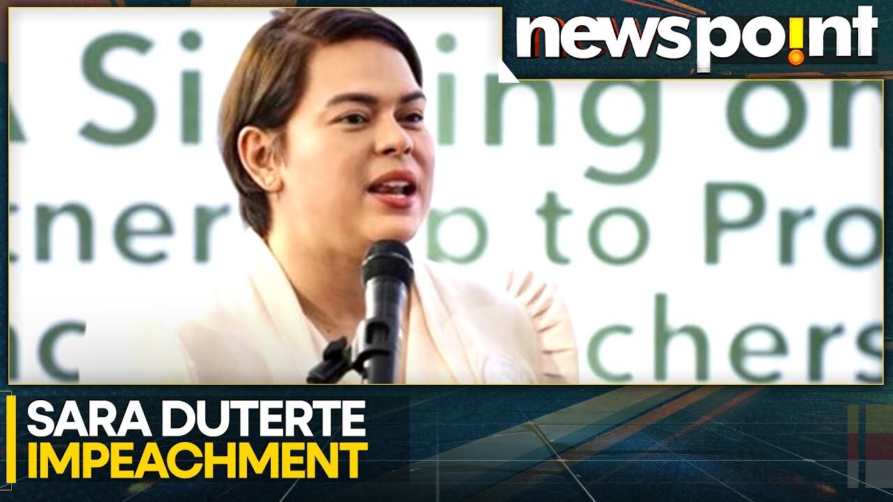 Sara Duterte Faces Senate Trial Row | World News | WION Newspoint