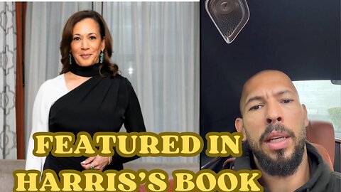 Andrew Tate ||Kamala Harris’s talks about me in her autobiography