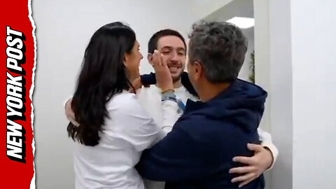 Former Israeli Hostage Omer Shem Tov reunited with family in February 2025