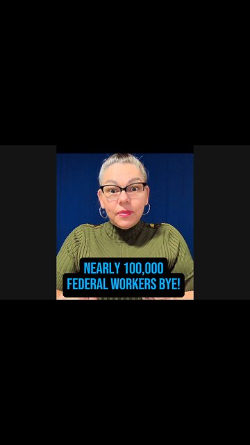 🚨 Nearly 100,000 Federal Workers LAY-OFFS! 😱 🚨 #asl #deaf #signlanguage