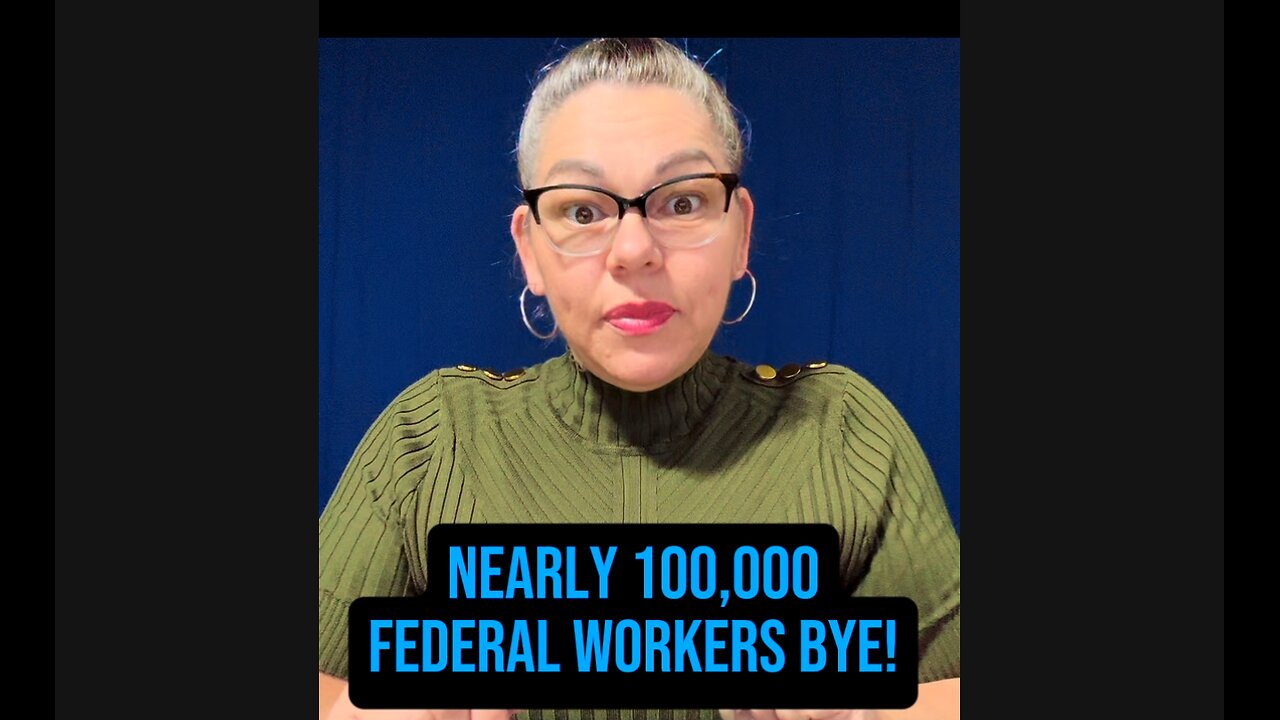 🚨 Nearly 100,000 Federal Workers LAY-OFFS! 😱 🚨 #asl #deaf #signlanguage