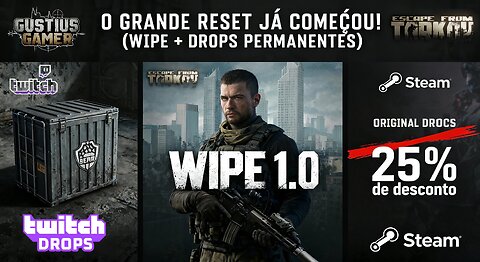 The Great Reset is TODAY! Wipe 1.0, Twitch Drops, Arena & Steam Pre-order! What Changes Now?