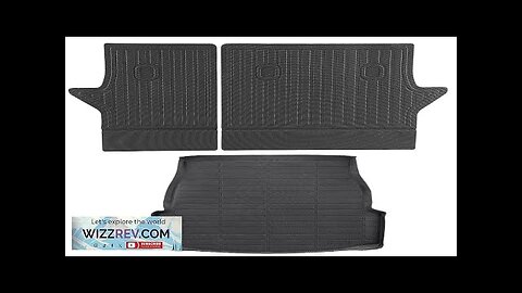 Cargo Mat & Backrest Mat All Weather Custom Fit for Toyota RAV4 Review