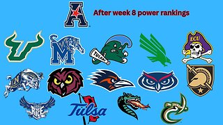 Week 8 AAC power rankings