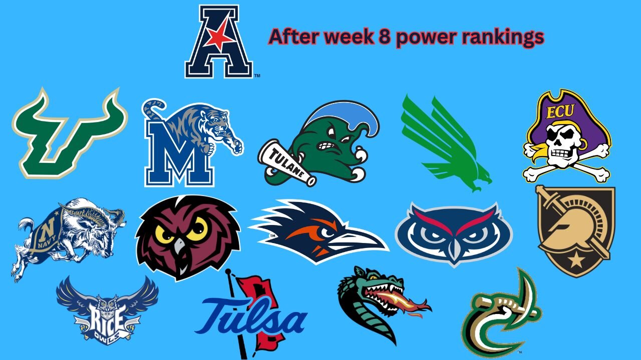 Week 8 AAC power rankings