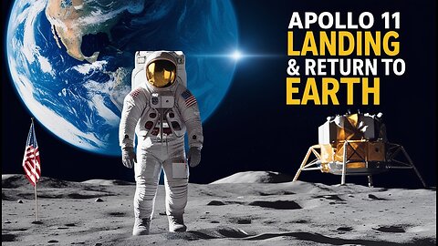 The first lunar expedition of 1969 Apollo 11 and the successful arrival of astronauts on Earth.