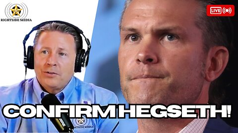 Hegseth Confirmation Hearing! Does He Get Confirmed?- Rightside Radio Broadcast - 1-14-25