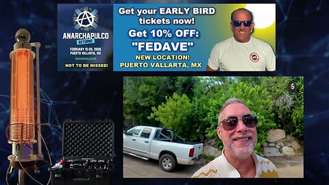 Oct 20, 2025] Anarchapulco 2026 - Flat Earth wins again. [Flat Earth Dave Interviews 2]