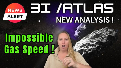 NOW THAT !! Gas of 3I/Atlas moves slower than Natural Sublimation would allow it ! Physics SHATTERED