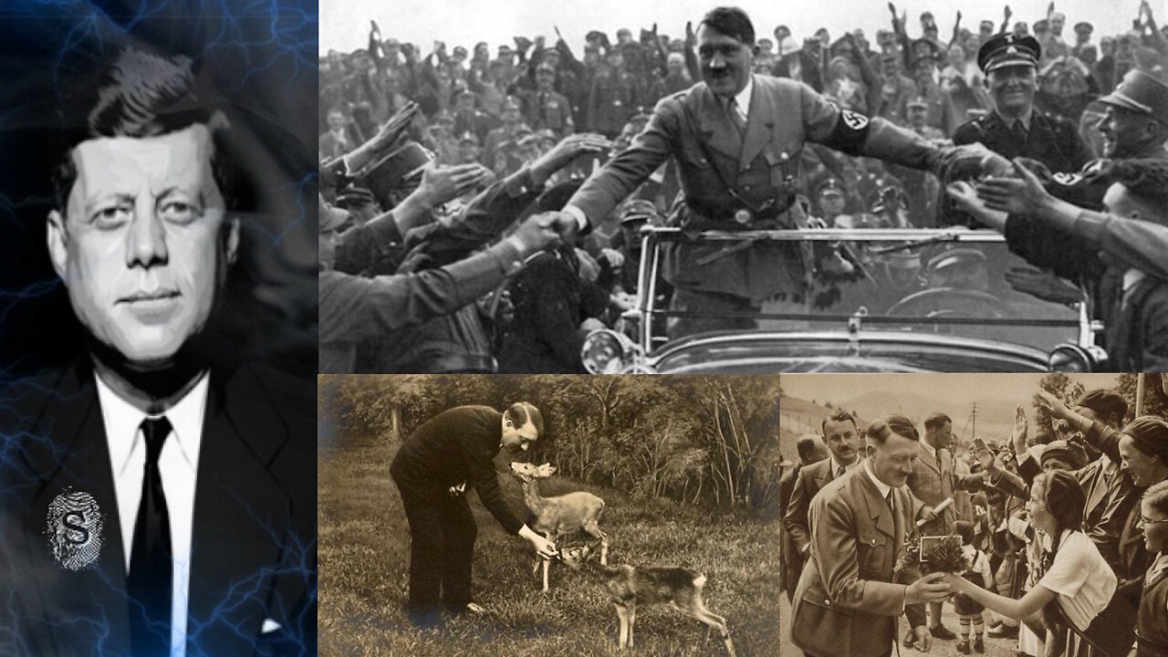 President Kennedy JFK says the TRUTH about Hitler