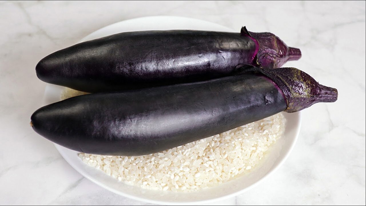 2 Eggplant and Rice are Fantastic! Easy Rice Recipe