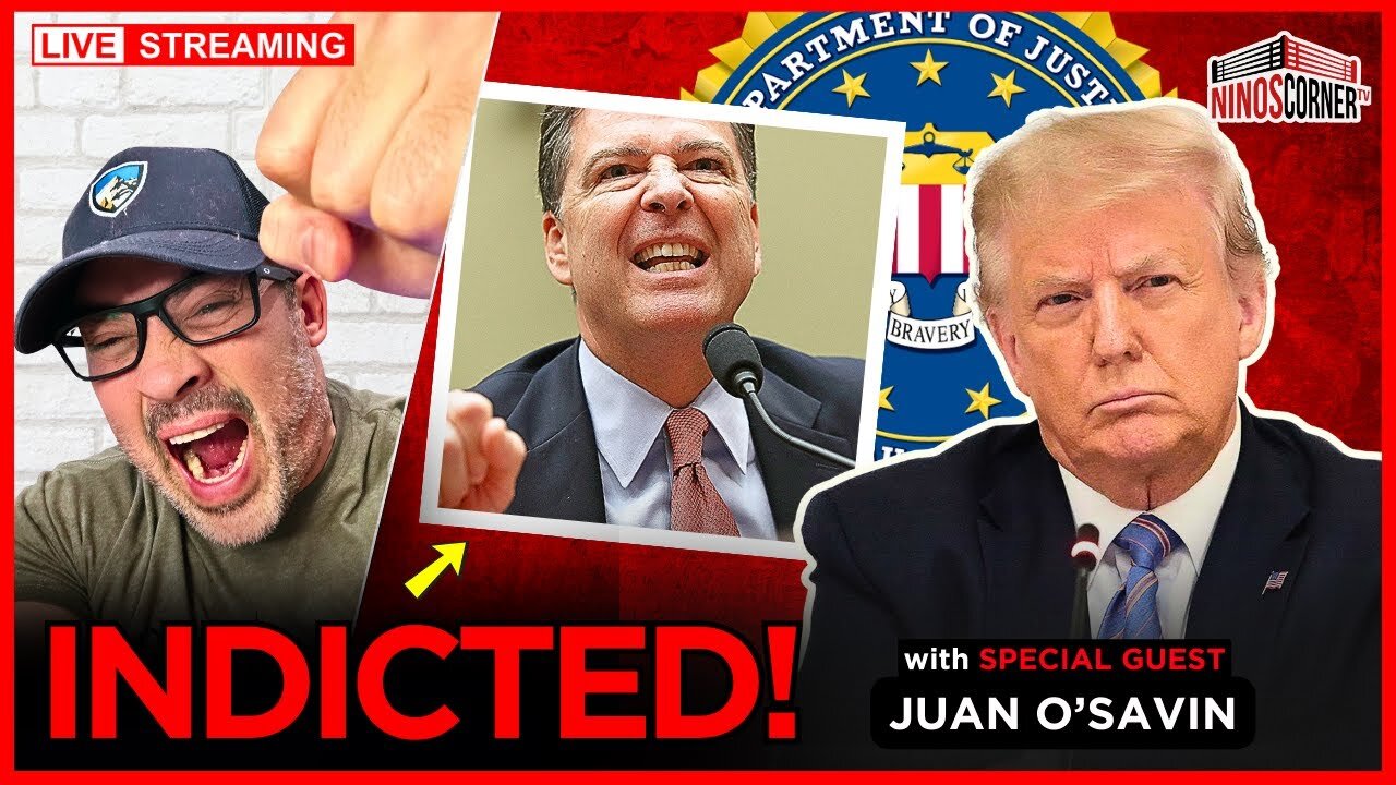 BREAKING: Ex-FBI Director Comey Faces Prison In Federal Indictment!