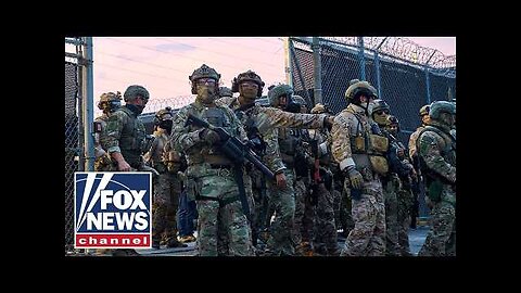 JUST IN: Violence ERUPTS outside Illinois ICE facility