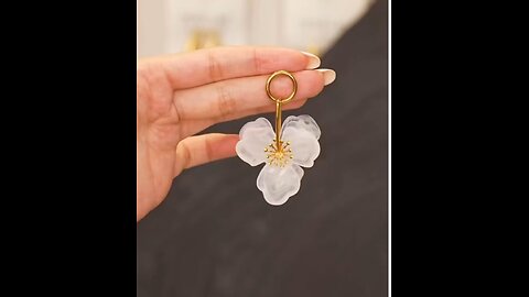 Gold plated earrings