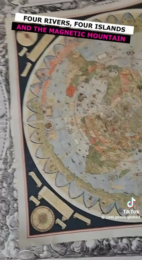 FOUR RIVERS FOUR VAST LANDS & AT THE CENTER THE MAGNETIC MOUNTAIN