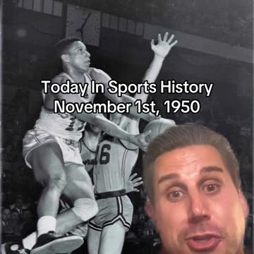 THE HISTORIC SPORTS MOMENT OF NOVEMBER 1st, 1950