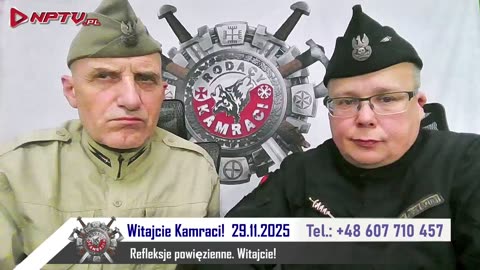 Witajcie! Refleksje powięzienne. Sob. 29.11.2025r. W. Olszański, M. Osadowski Rodacy Kamraci