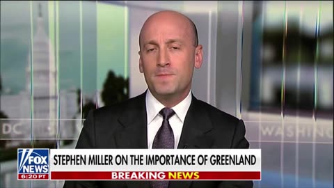 Stephen Miller on Greenland