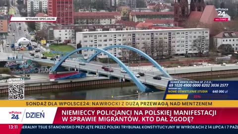 SKANDAL! Niemiecka policja na polskim proteście. Kto dał na to zgodę?