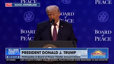 POTUS IS CHAIRMAN OF BOARD OF PEACE