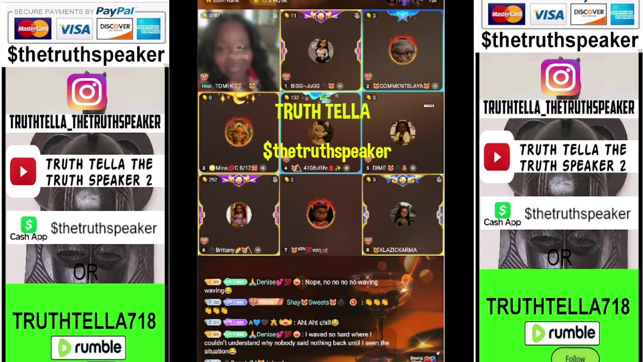 QUEEN TOMIKAY WAKING IT UP ON ACESOFAMOUS ON HER PANEL BEFORE GOING SOLO