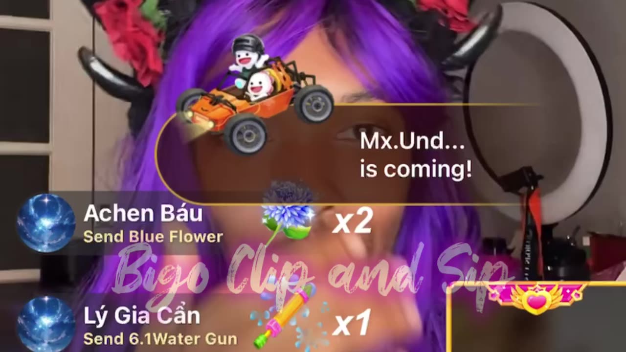 Moet lines God Zeus n gets him to dance with her 2/20/25 #bigoclipandsip