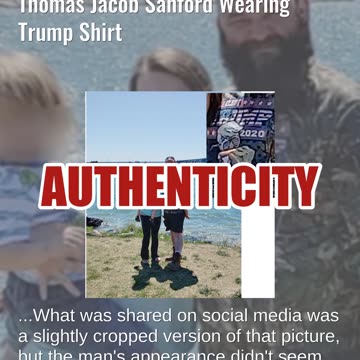 Fact Check: Photo Shows Suspected Michigan Church Shooter Thomas Jacob Sanford Wearing Trump Shirt