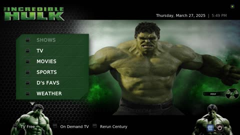The Hulk Kodi Build