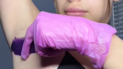 Underarm Waxing with Sexy Smooth Purple Seduction Hard Wax | Esthetician Review @allexiscelestee 