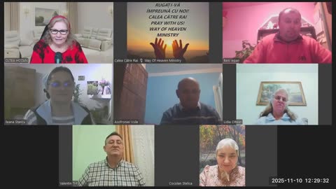 Calea Către Rai WAY OF HEAVEN MINISTRY #music #marturii #live #predici #rugaciune 10 NOV, 2025