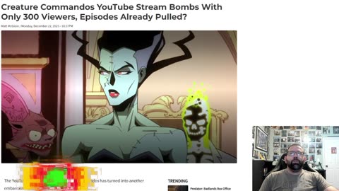 Creature Commandos Fail On YouTube