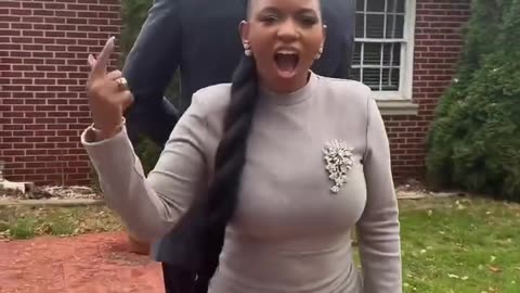 Politics - 2025 Look At Filthy Liberal Commie Degenerate Jasmine Crackhead For Fuck Sakes