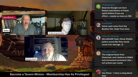 Dungeons, Dragons, & Discourse Live! Tonight Oct 3rd @ 8P ET