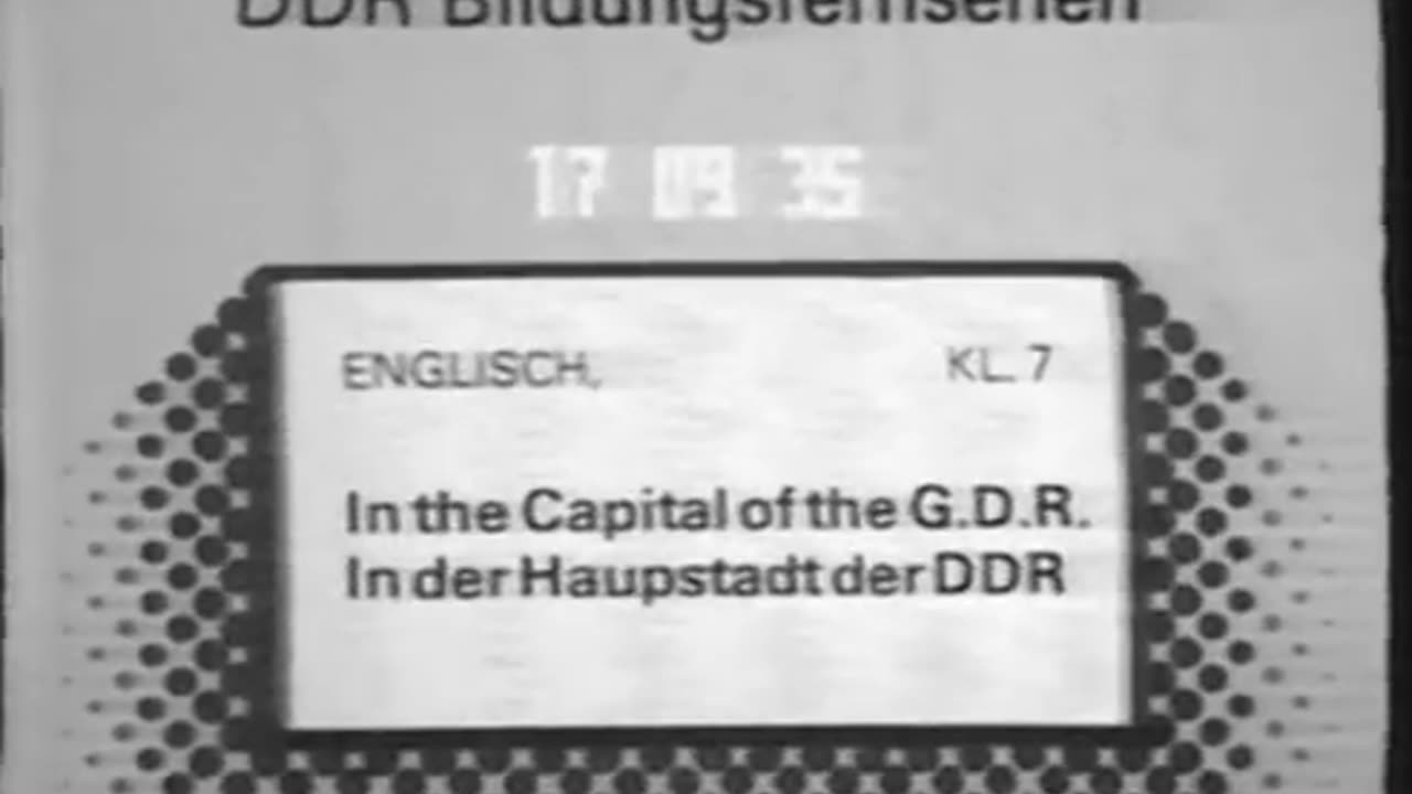 English for you - In the capital of GDR