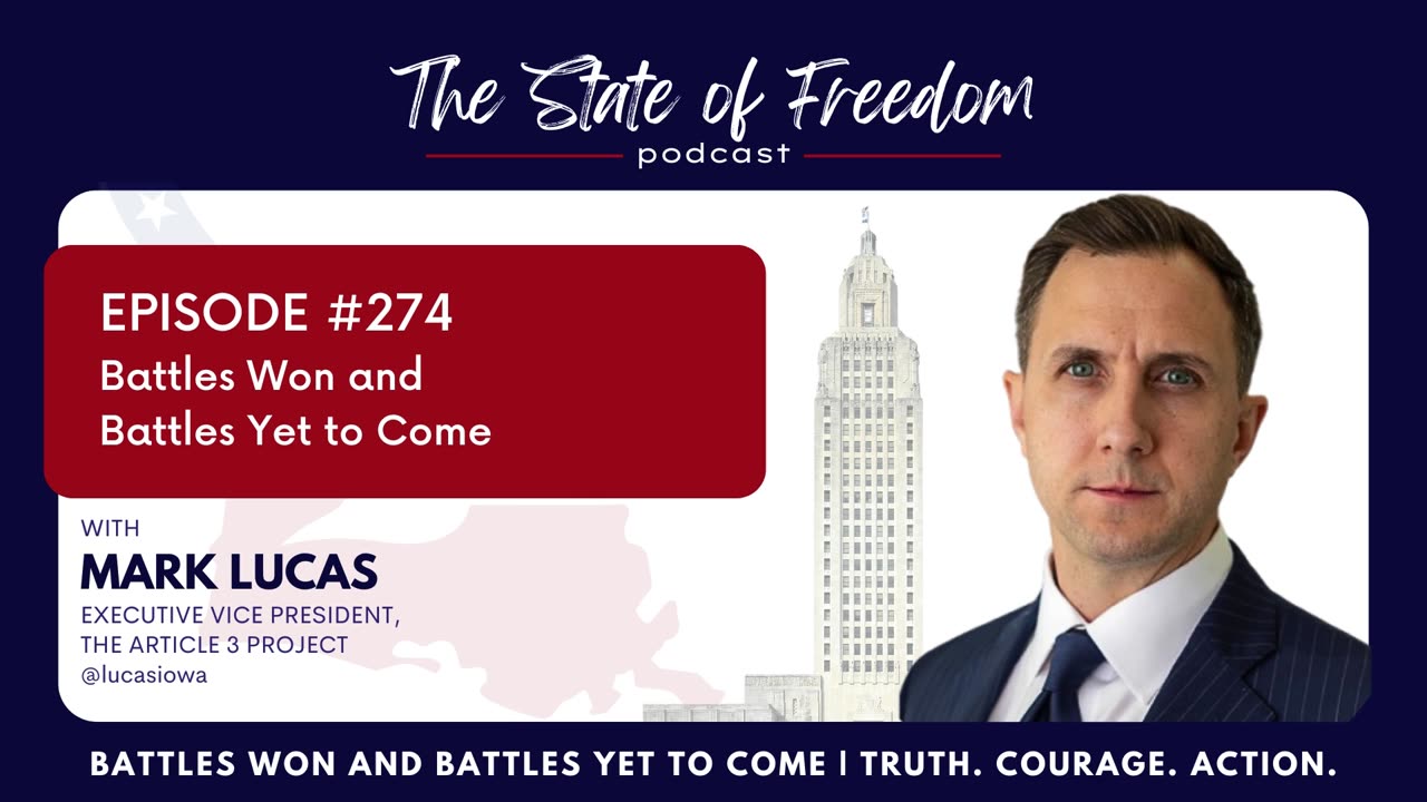 #274 Battles Won and Battles Yet to Come w/ Mark Lucas