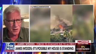 Actor James Woods Talks about the Devastating Palisades Fire - Praises His Neighbors