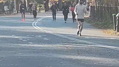 A race for a good cause instead of the commercial Macy's Parade.