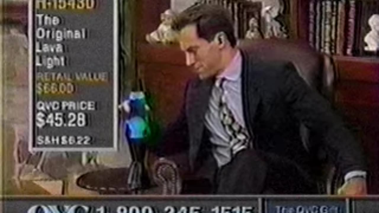 Mike Rowe on QVC - Lava Lamp