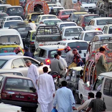 Helmet crackdown in Pakistan