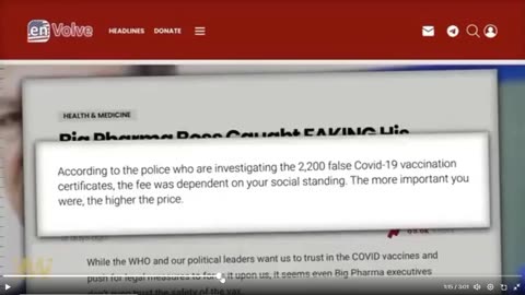 BREAKING - 2,200 celebrities Elites And Big Pharma Bosses Exposed For Faking Vaccine Records