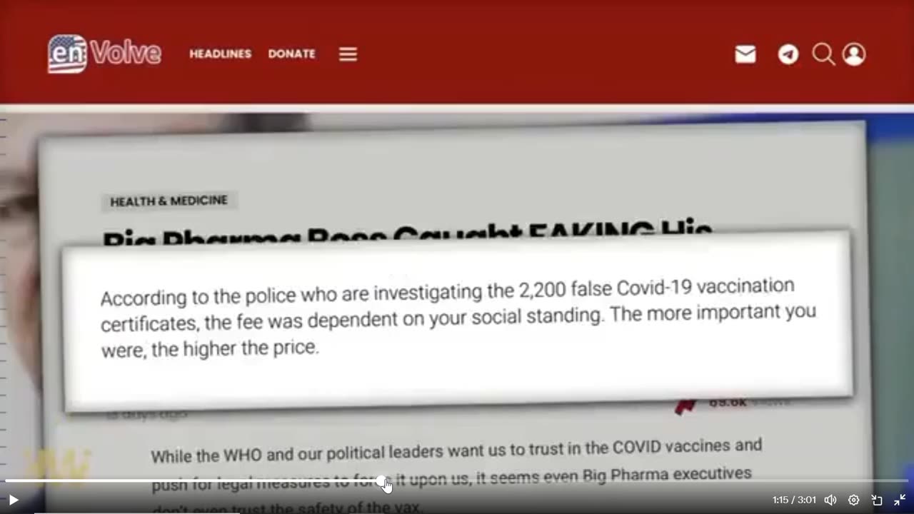BREAKING - 2,200 celebrities Elites And Big Pharma Bosses Exposed For Faking Vaccine Records