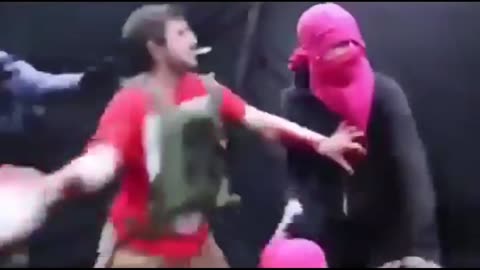 🚨⚠️RIOT SEASON 2025! best of the best! Marlboro Man Lays ANTIFA Commies OUT COLD!& Spitterman