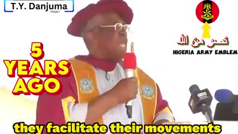 FLASH BACK: TY DANJUMA - Arm Forces Are Not Nuetral, They Collude and Cover Banditc