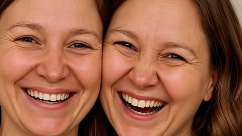 The smile of the twins