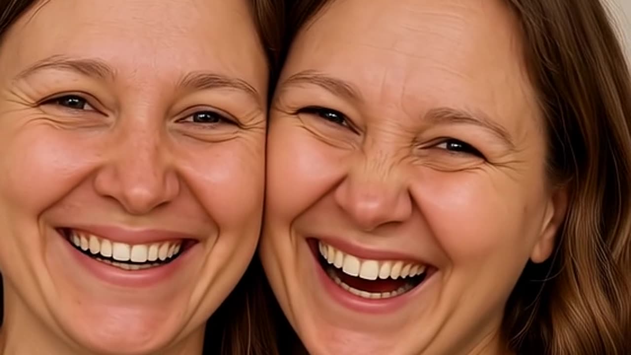 The smile of the twins