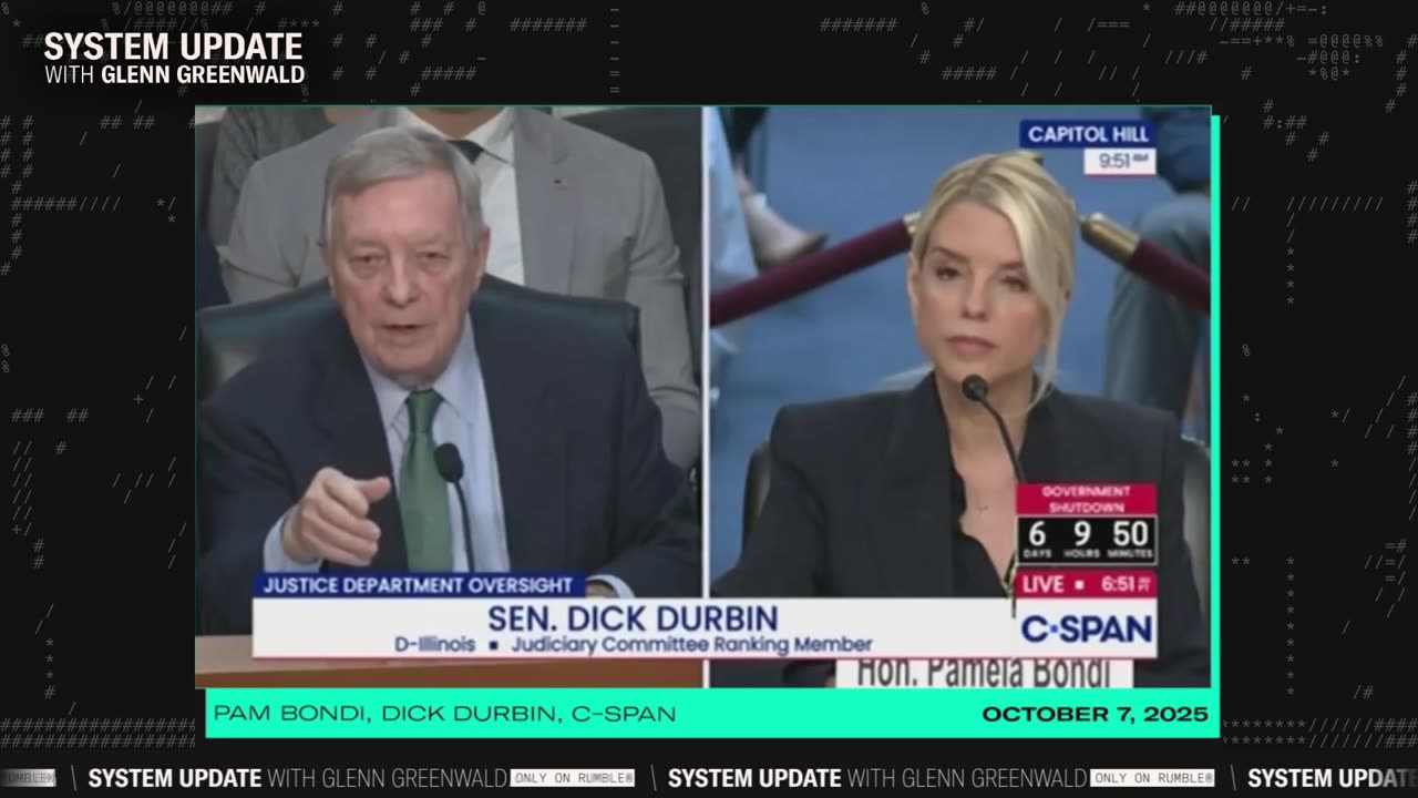 Pam Bondi the "B" of the White House -Lying & Distracting us From Digital ID's to enslave us!