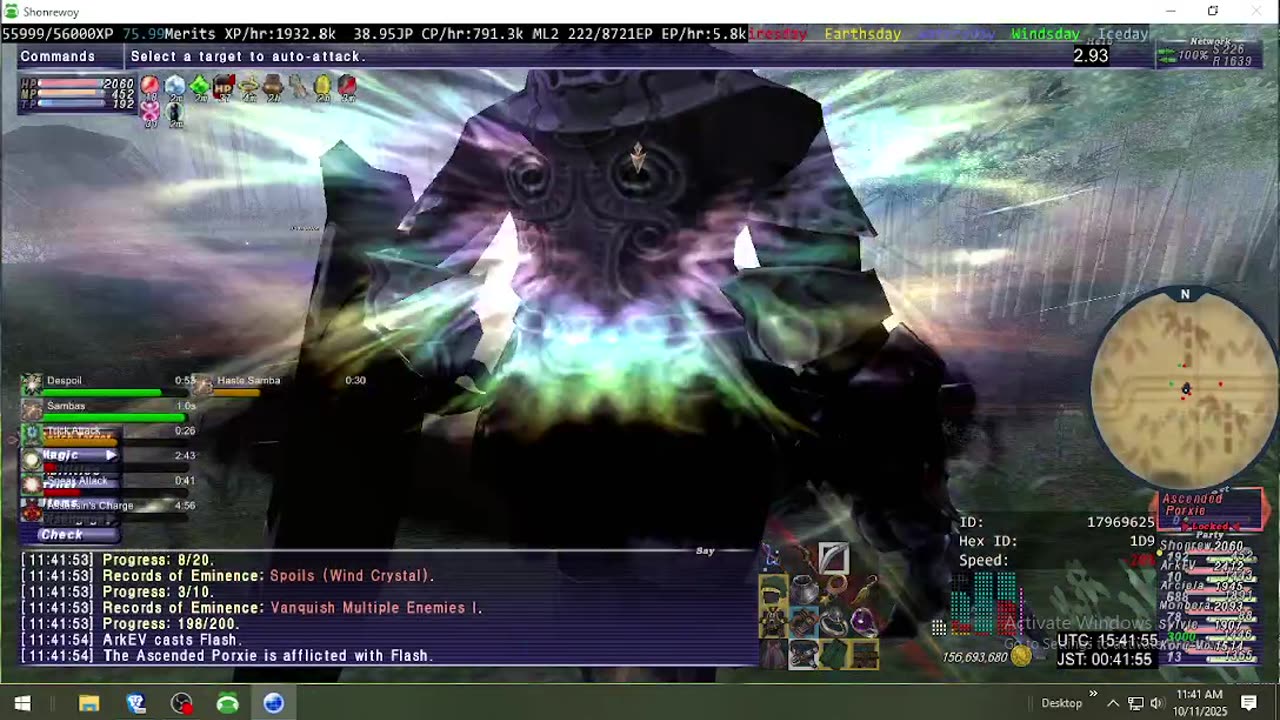 Playing Final Fantasy XI Online