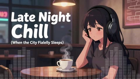 Neon Lights After Midnight Late Night LoFi Chill for Overthinking Minds Rainy Streets