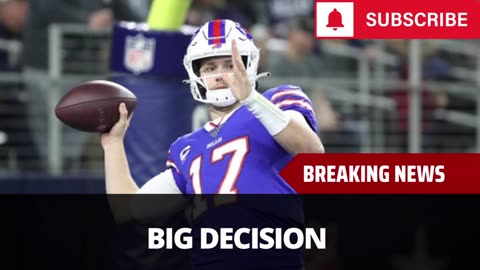 Bills Might Be Facing A Major Josh Allen Decision This Offseason